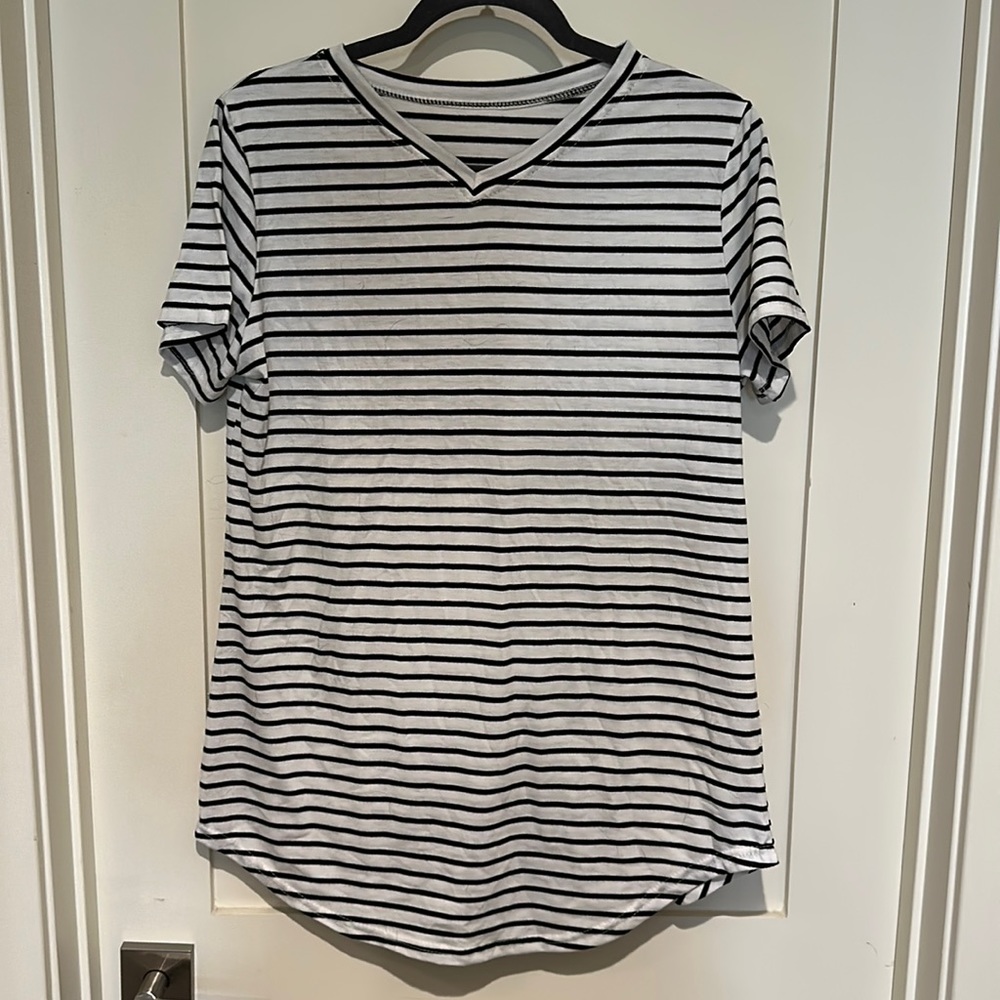 Cotton striped dress